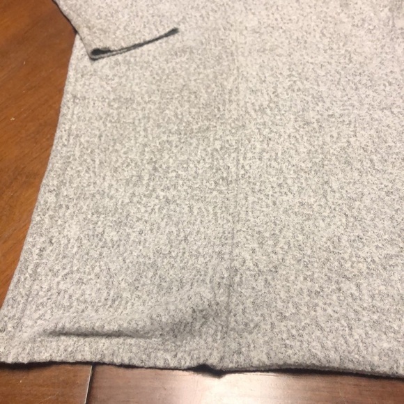 SILENCE & NOISE by ANTHROPOLGIE long length grey open front cardigan L25 - Picture 3 of 10